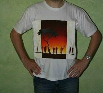 Afrika-Shirt für mein Schatzi