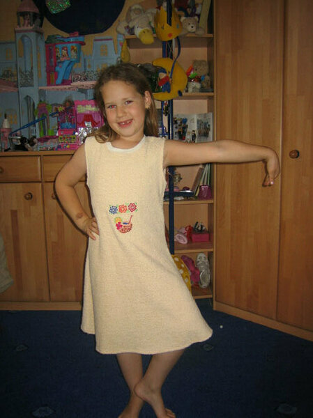 Strandkleid - Frottee