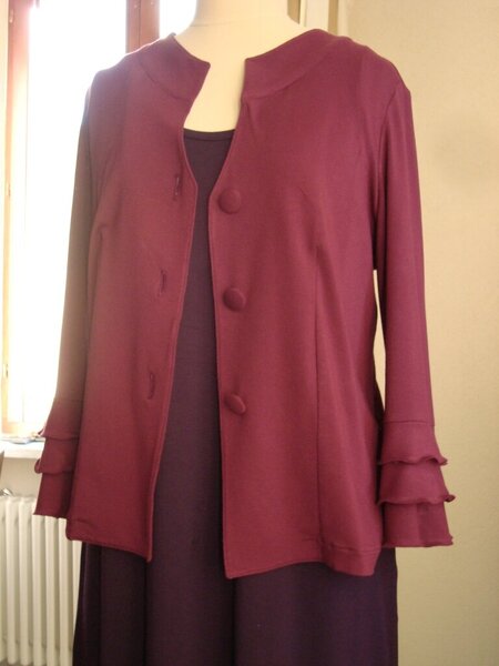 Jacke zum Ballonkleid