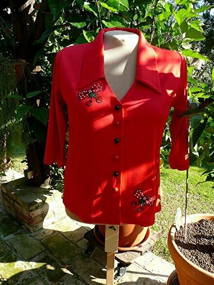 Bluse aus Sabrina Woman