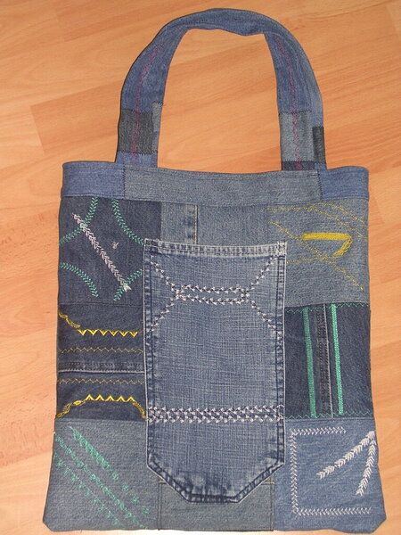 Jeanstasche andere Seite