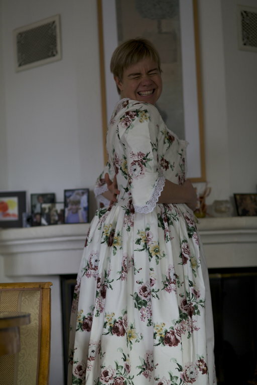 Robe à l'anglaise