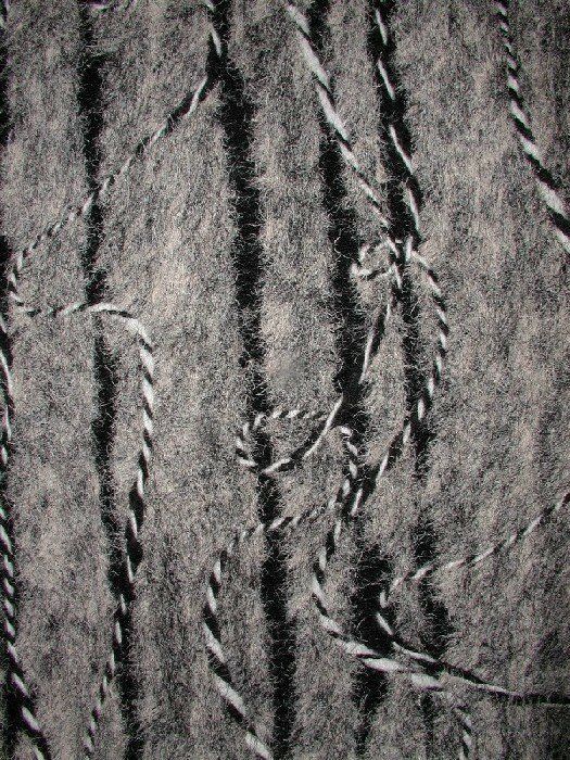 Detail vom Stoff fürs Frostbeulenkostüm