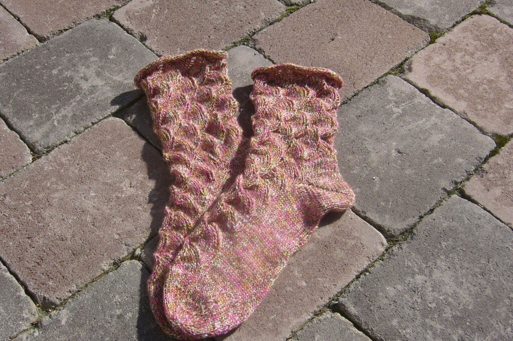 Meine ersten Secret Shell Socken