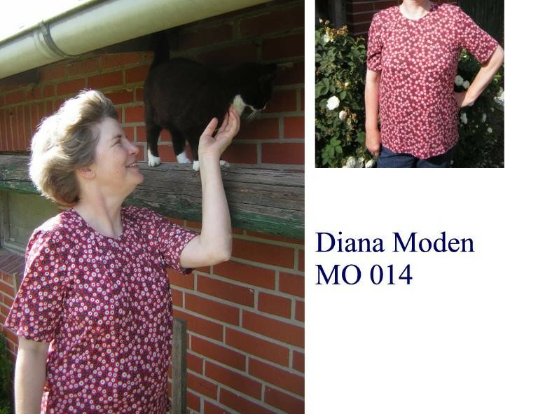 Shirt nach Diana Moden