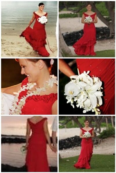 Mein Brautkleid für den Strand