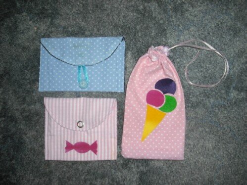 3 x Handytaschen