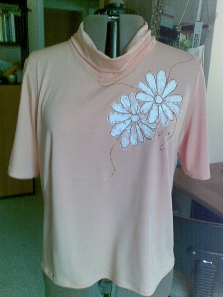 Shirt bemalt