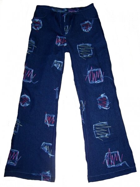 Zotteljeans