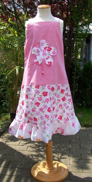 rosa Sommerkleid