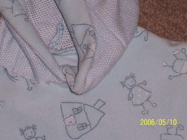 Anjana aus 2 Stoffen  - 2. bild -