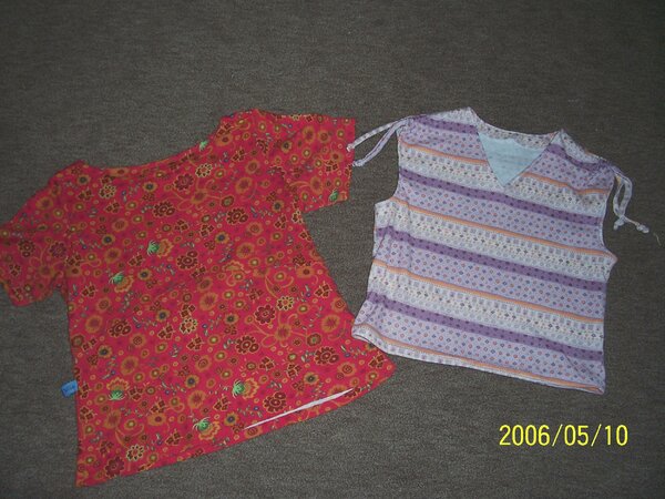 2 T-Shirts für die "Große" ( mai 2006 )