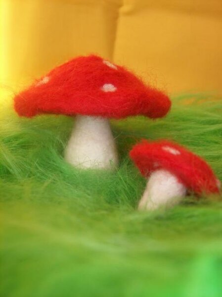 Gefilzte Pilze