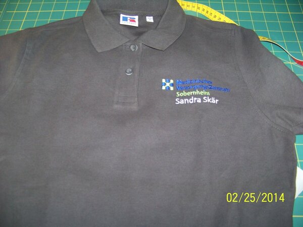 Polos bestickt