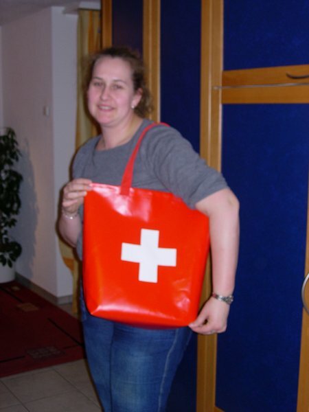 Einkaufstasche aus Blache