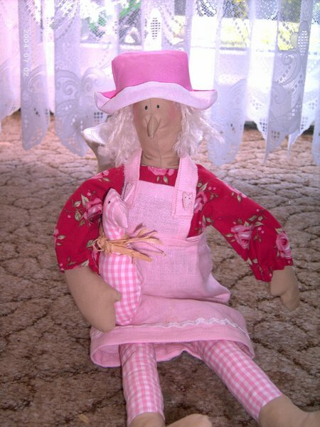 Tilda mal ganz in Rosa