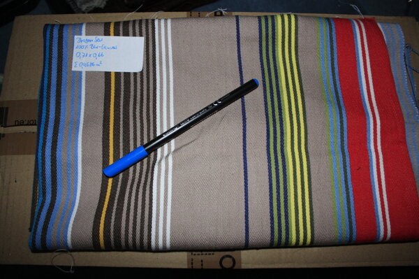 G 02 - Canvas - 100% Baumwolle

0,71m x 0,66m 
= 0,4686m²