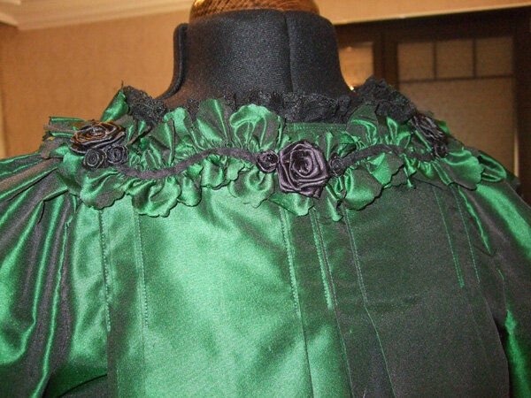 Manteau-Kragen hinten