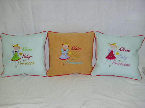 kleine Baby Prinzessin j Kissen