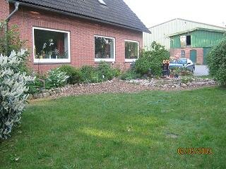 Blick aufs Haus