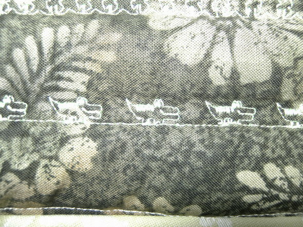 Detail Rückseite Mugrug