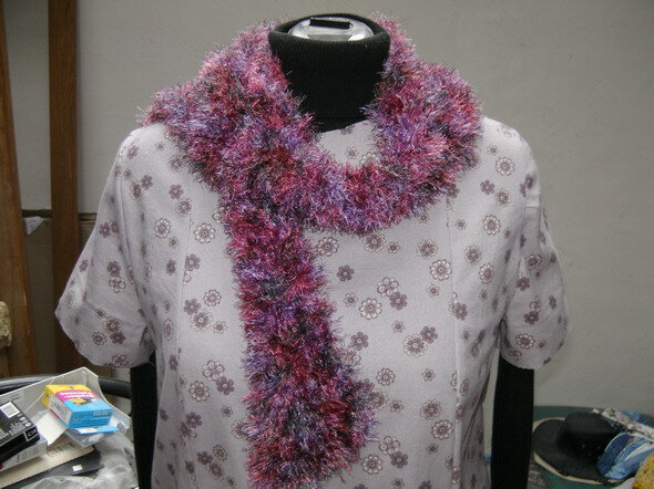 Kleid Schalkombi