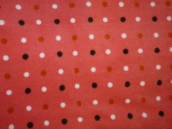 Fleece mit Punkten
150x200cm