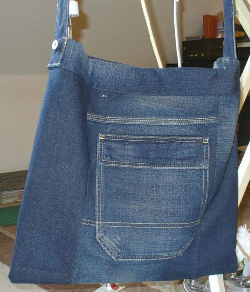 Tasche aus alter Jeanshose1