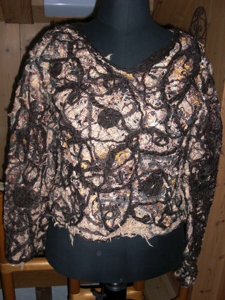 Crazy Wool Pullover Filz2