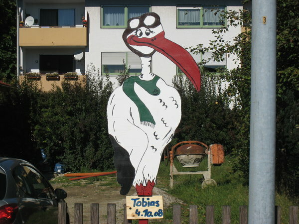 geburtsstorch für meine beste freundin