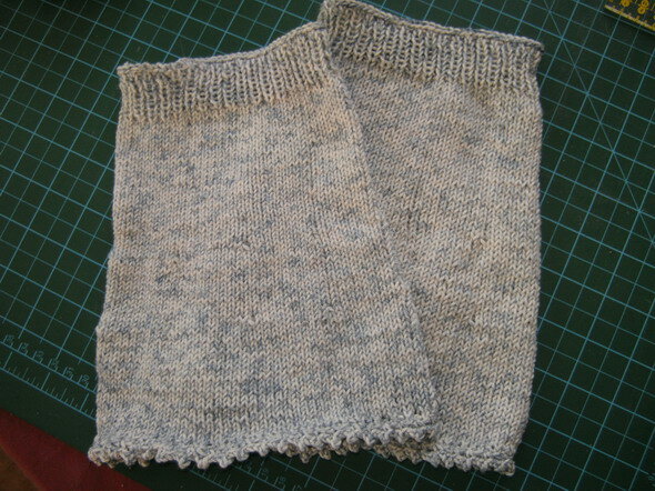 Stulpen (Füße) aus 80 gr. Cotton Eco Color