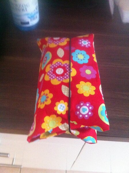 Wickeltasche nach einer Youtube-Anleitung vom Haus mit dem Rosa Sofa