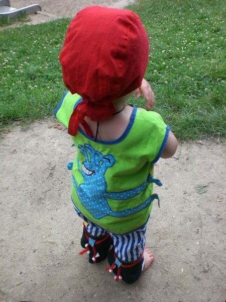 Monsterknuddelshirt Rückseite