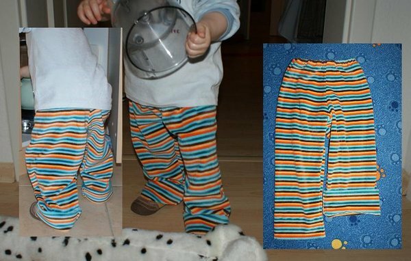 die erste selbstgenähte Hose