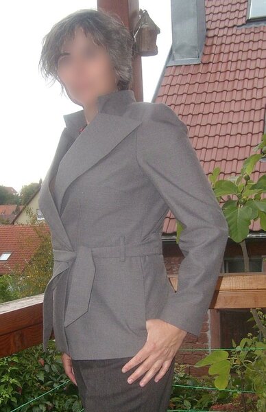 Wickeljacke aus Burda