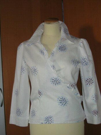 Wickelbluse