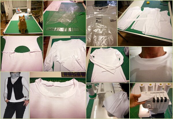 Overlock Stich für Stich Shirt B