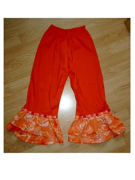 Sommerhose in orange