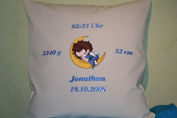 Engel auf Mondsichel
ein personifiziertes Geschenk