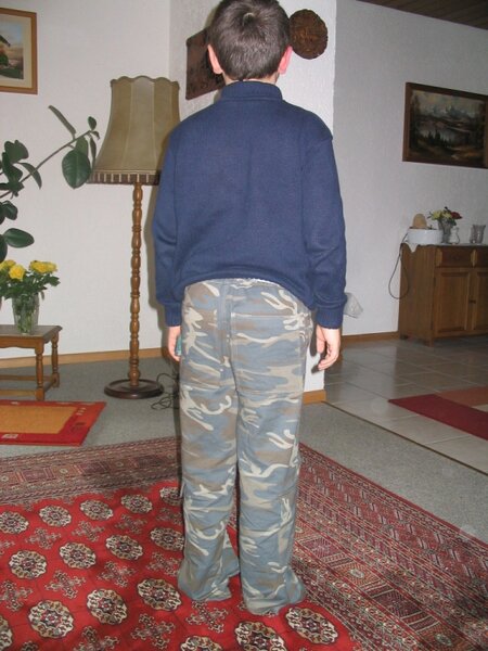 hose von hinten