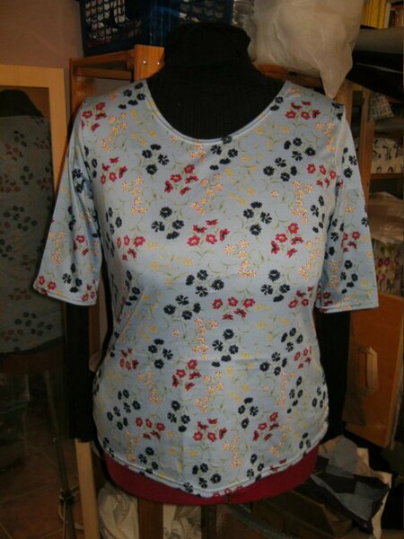 Unterziehshirt nach Ottobre Basic  Gr. 48