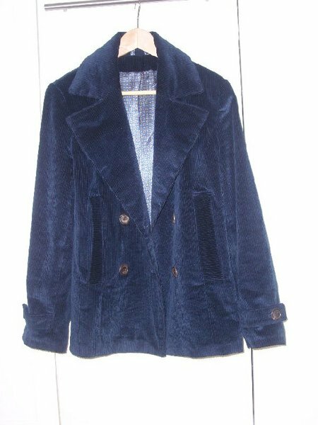 Cordjacke 
Cabanjacke aus Burda 01/2009