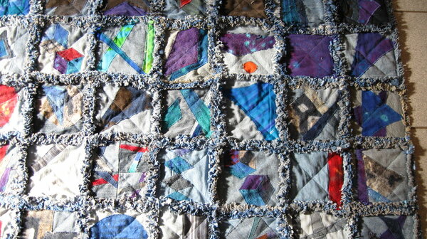 Bettdecke Ragtime / Jeans + Paapjestoffe