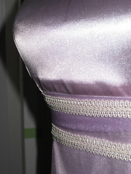 Details vom Kleid der Trauzeugin