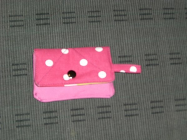 Minigeldbörse in pink