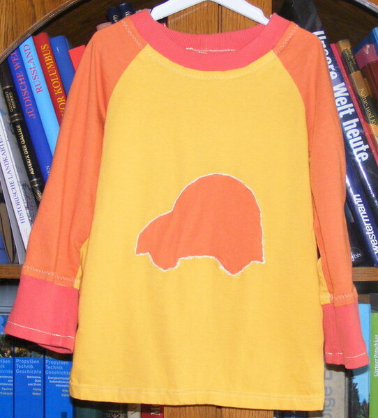 Raglanshirt Gr. 98/104 aus Ottobre 4-2010