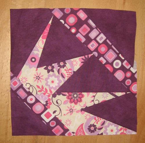 PfA2012 Regenbogenquilt wildZinnias
für LadySibyll