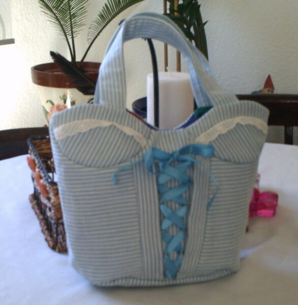 Korsetttasche (Schnittmuster von novak ) etwas abgewandelt