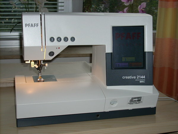 Meine Pfaff 2144 mit Upgrade auf 2170