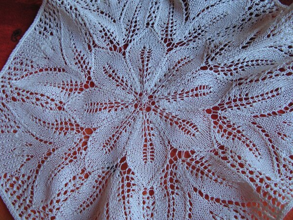 gestricktes Deckchen